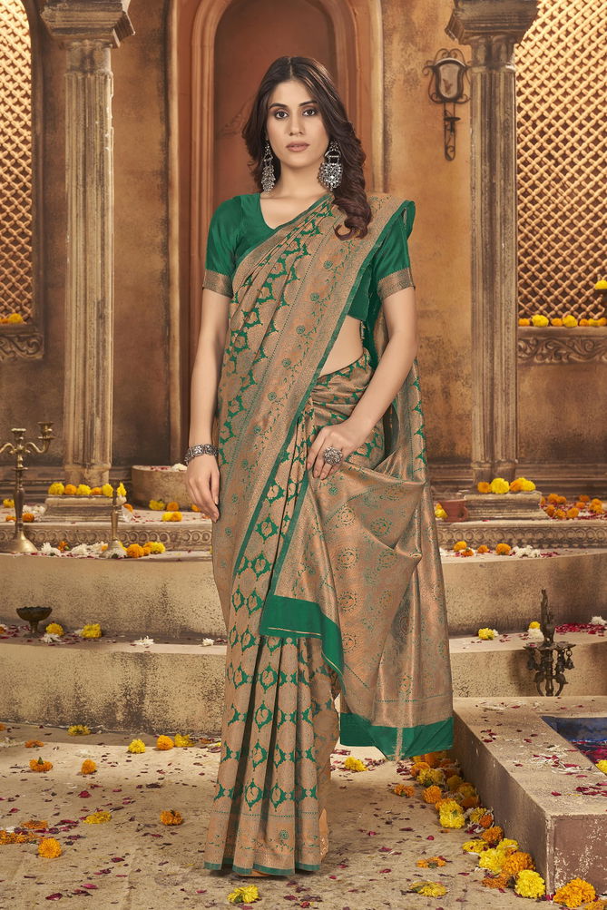 Zili Hit 15 Banarasi Silk Sarees Catalog